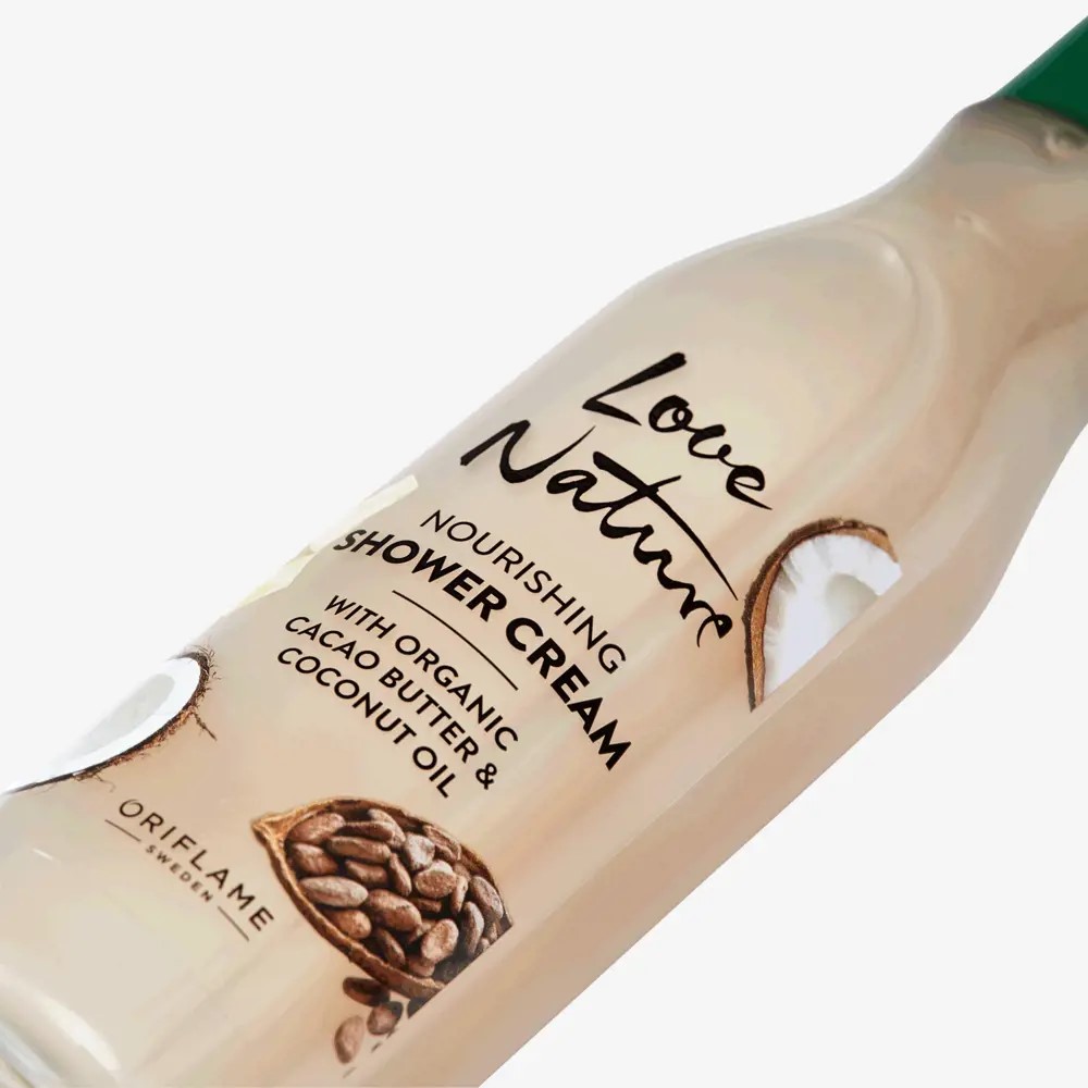 Kem tắm Love Nature Nourishing Shower Cream with Organic Cacao Butter & Coconut Oil1 Kem tắm Love Nature Nourishing Shower Cream with Organic Cacao Butter & Coconut Oil1