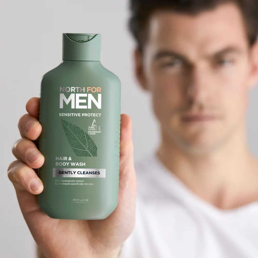 Sữa tắm & gội North For Men Sensitive Protect Hair & Body Wash3 Sữa tắm & gội North For Men Sensitive Protect Hair & Body Wash3
